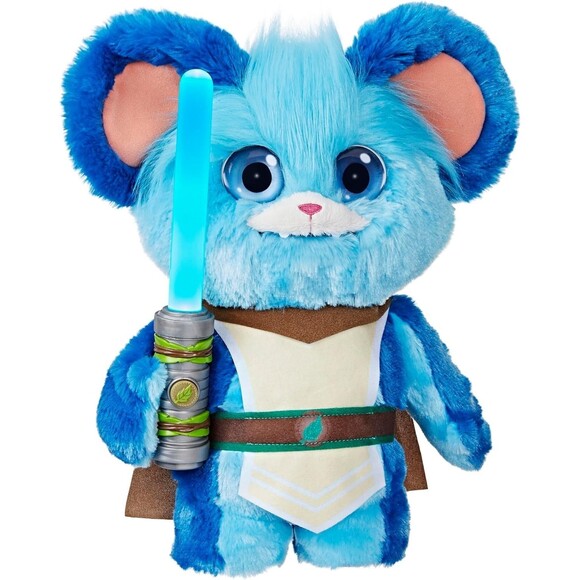 Star Wars Young Jedi Adventures Jabberin’ Jedi Nubs Plush w/ Lightsaber & Sounds - Picture 2 of 16